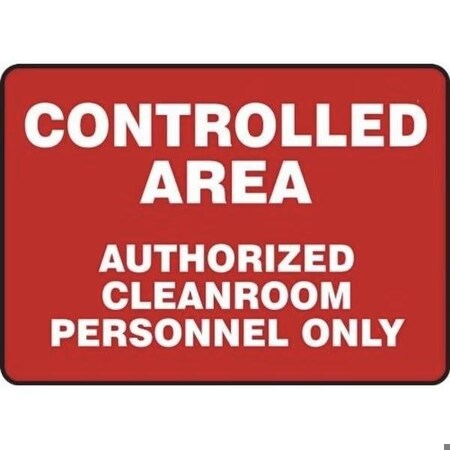 Accuform CLEAN ROOM SIGNS SAFETY SIGN MCLR510VA MCLR510VA